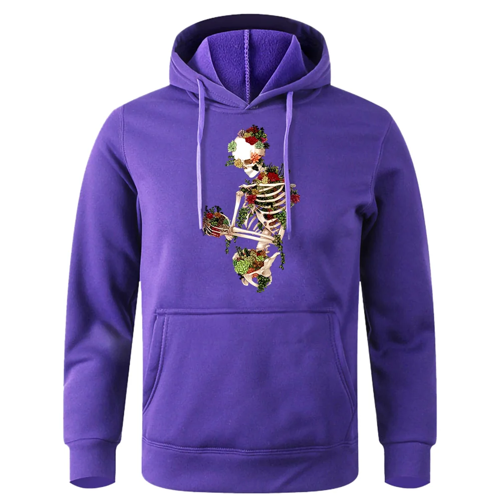Succulent Surrender Skeleton Overgrown With Plants For Men Hoodies Image Novelty Hoody Casual Loose Hoodie Casual Sports Clothes
Succulent Surrender Skeleton Overgrown With Plants For Men Hoodies Image Novelty Hoody Casual Loose Hoodie Casual Sports Clothes