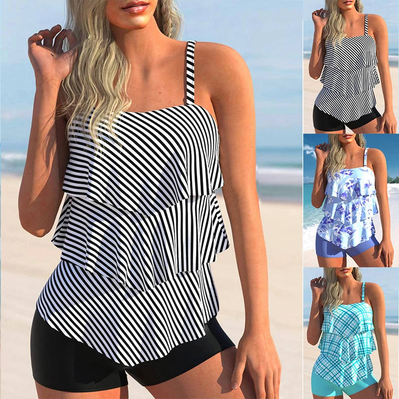 2023 женский модный купальник-монокини из двух частей, пляжный купальник с принтом, танкини, летняя пляжная одежда, новый комплект для плавания
2023 женский модный купальник-монокини из двух частей, пляжный купальник с принтом, танкини, летняя пляжная одежда, новый комплект для плавания