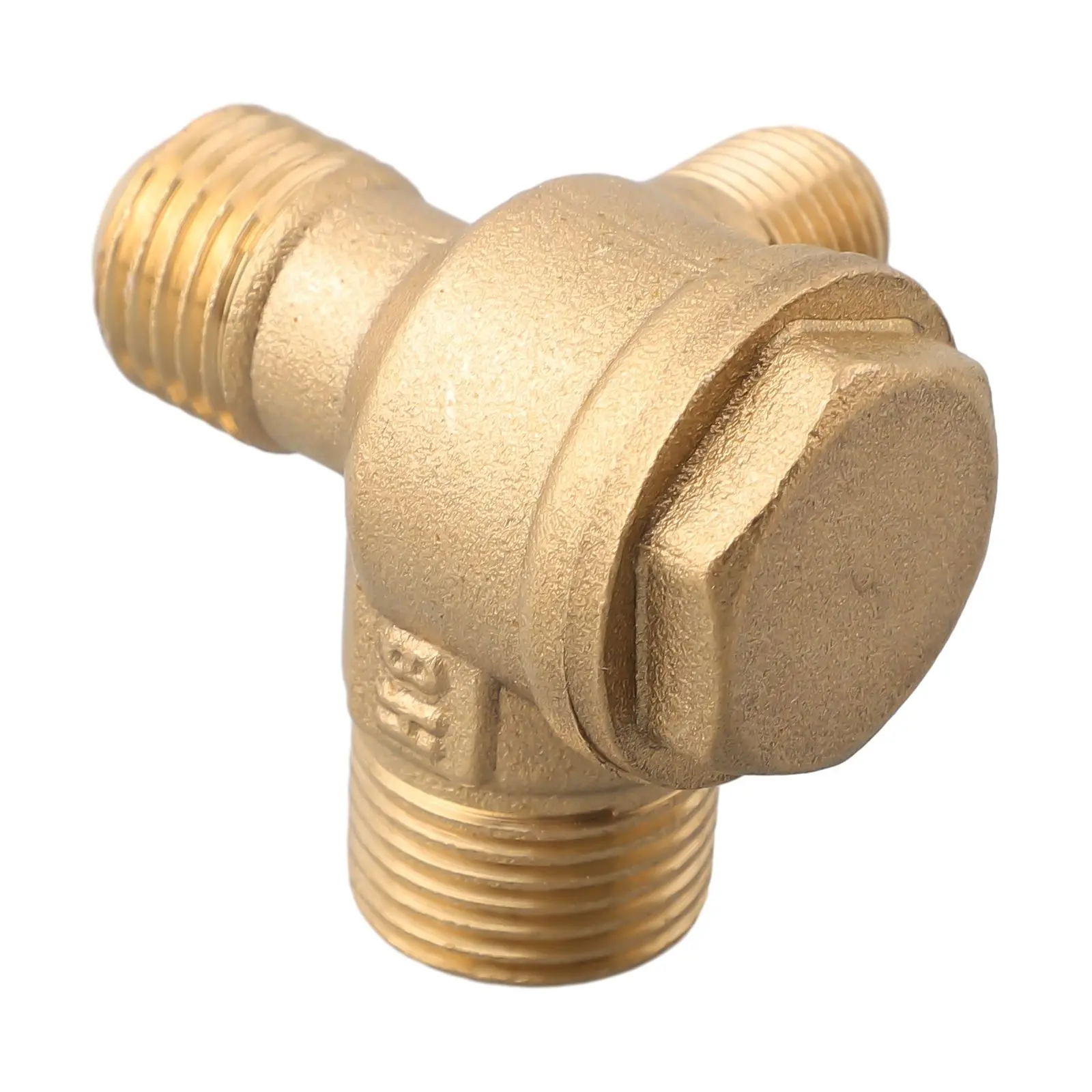 Air Compressor Check Valve Brass Air Pump Connector Cut-Off Valve For Air Compressor 20*16*10mm 16*14*10mm Replacement
Air Compressor Check Valve Brass Air Pump Connector Cut-Off Valve For Air Compressor 20*16*10mm 16*14*10mm Replacement