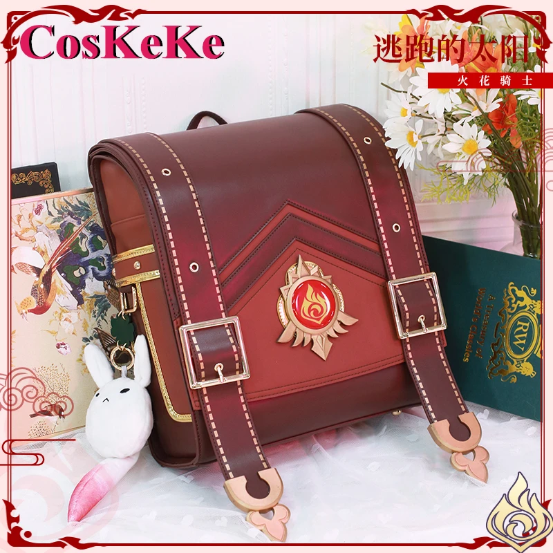 【In Stock】CosKeKe Klee Cosplay Game Genshin Impact Spark Knight Lovely Bag Daily Preppy Commuter Fashion PU Leather Backpack New
【In Stock】CosKeKe Klee Cosplay Game Genshin Impact Spark Knight Lovely Bag Daily Preppy Commuter Fashion PU Leather Backpack New