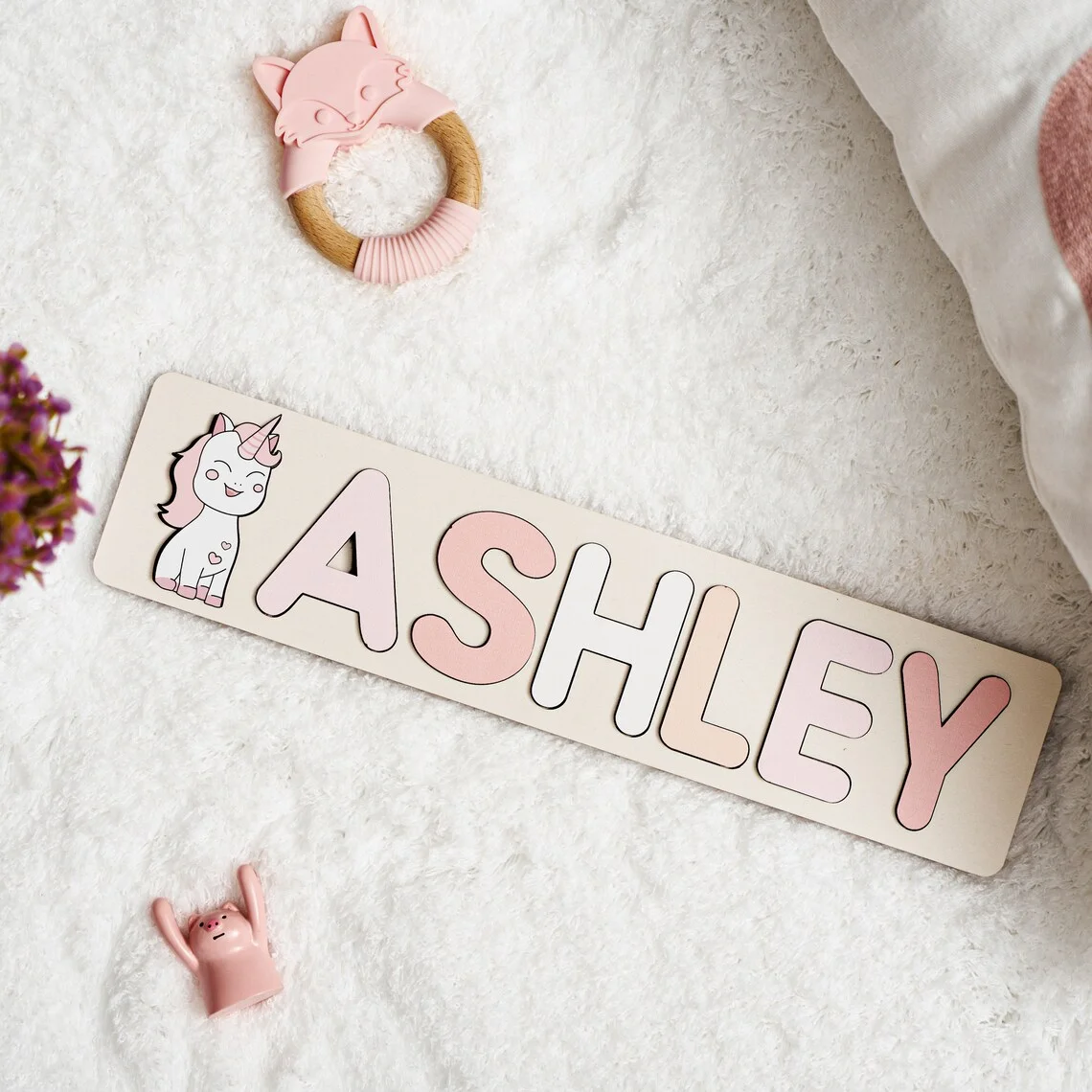 Wooden Board Puzzle Custom Algebraic Child's Name Puzzle Personalized Preschool Toys for Baby Eductional Puzzle Birthday Gift
Wooden Board Puzzle Custom Algebraic Child's Name Puzzle Personalized Preschool Toys for Baby Eductional Puzzle Birthday Gift