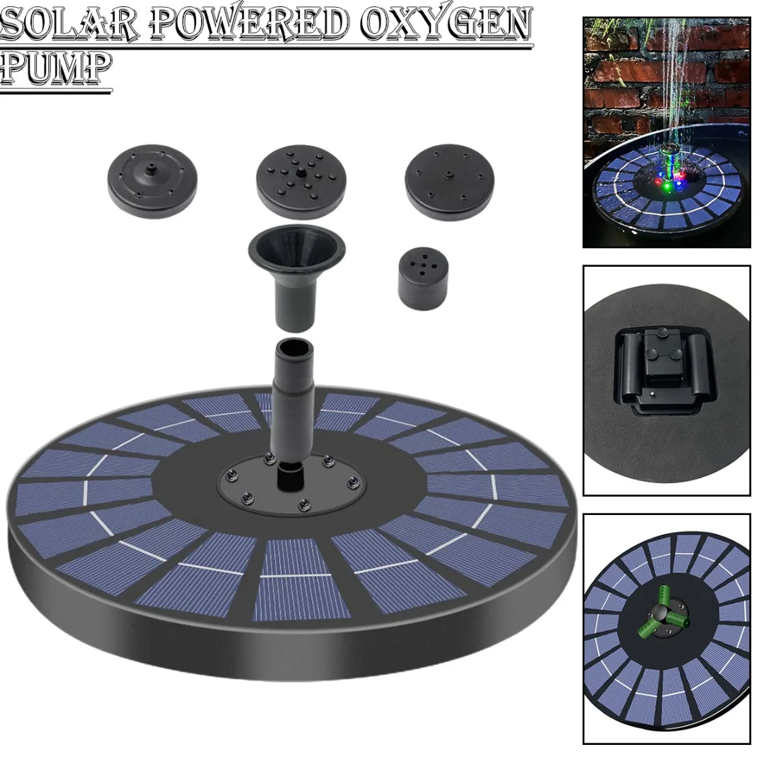 6 W Solar Fountain Outdoor Floating Garden Water Fountain Pool Pond Bird Bath Solar Powered Fountain Waterfall Water Pump
6 W Solar Fountain Outdoor Floating Garden Water Fountain Pool Pond Bird Bath Solar Powered Fountain Waterfall Water Pump