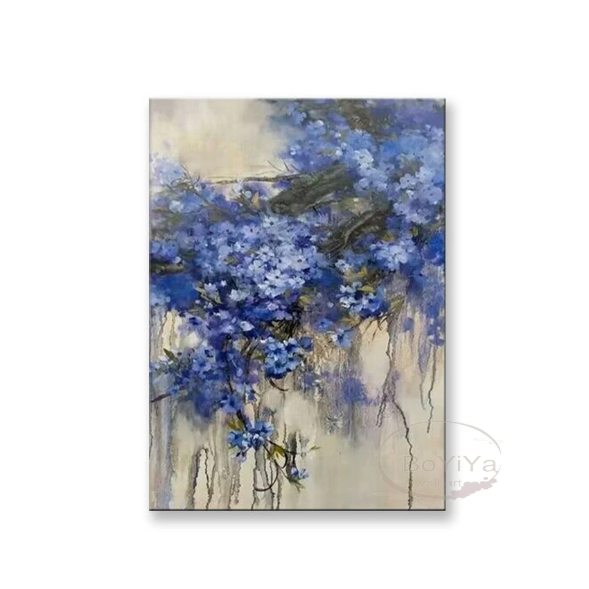 Gorgeous Blue Flower Tree Nordic Modern Abstract Pure Handmade Oil Painting Home Decoration For Bedroom Dining Room Living Room
Gorgeous Blue Flower Tree Nordic Modern Abstract Pure Handmade Oil Painting Home Decoration For Bedroom Dining Room Living Room