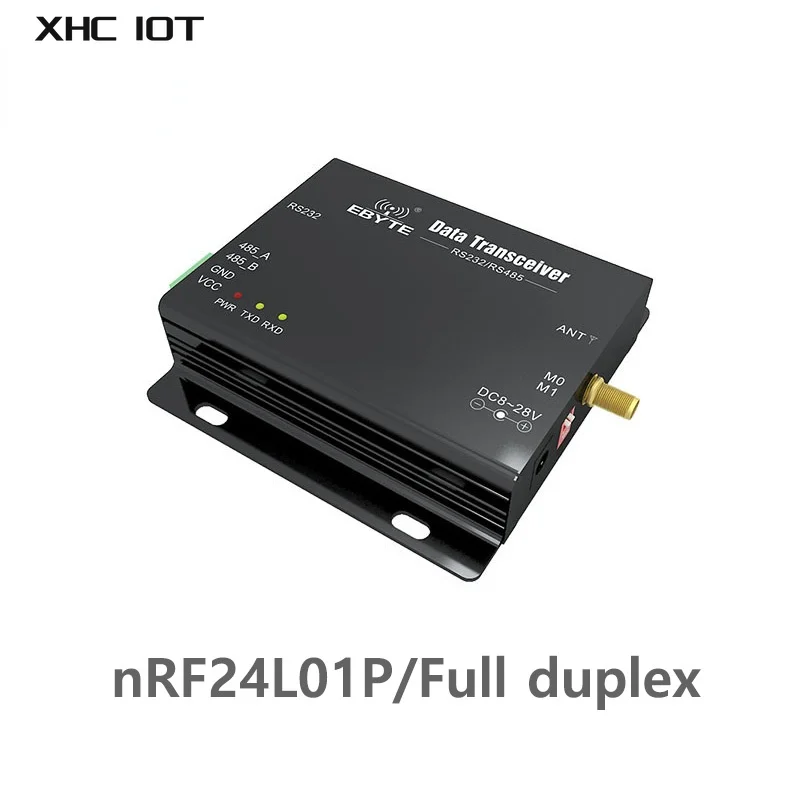 

2,4 ГГц RS232 RS485 беспроводной приемопередатчик данных, полный дуплекс 20 дБм, 2,0 км, высокоскоростная искусственная перестройка частоты, высота приборов (2G4D20)
