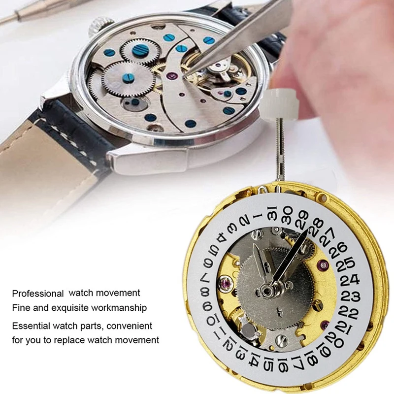 2836-2 Movement GMT2836 Four-Needle 3 O'clock Single-Calendar High-Precision Automatic Movement Replacement
2836-2 Movement GMT2836 Four-Needle 3 O'clock Single-Calendar High-Precision Automatic Movement Replacement