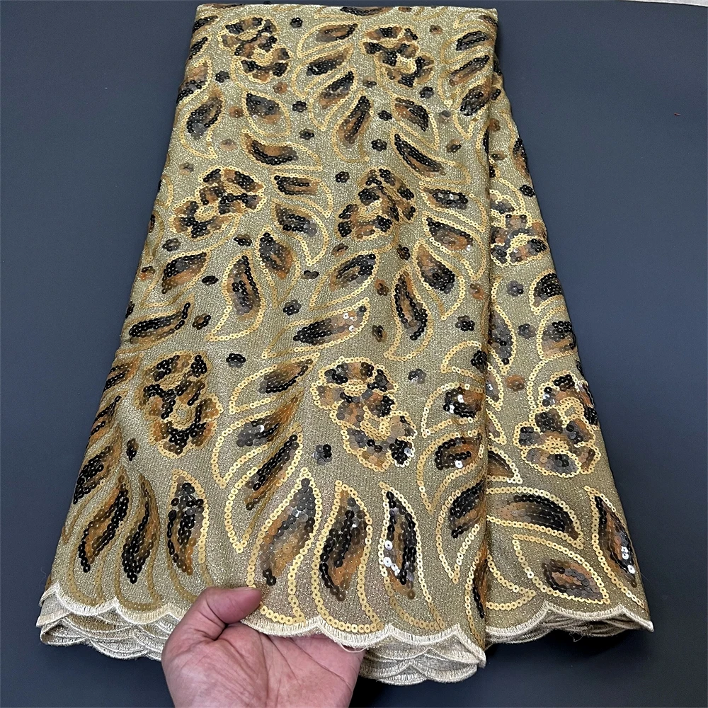 2024High Quality African Nigerian Lace Fabric Embroidery Tulle Pure Wedding Party Dress Guipure SequinsFor Sewing Beads 5yards
2024High Quality African Nigerian Lace Fabric Embroidery Tulle Pure Wedding Party Dress Guipure SequinsFor Sewing Beads 5yards