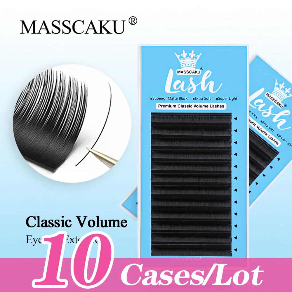 10Pcs Eyelash Extension Volume Lash Extensions Tray 0.05 C Curl 8-15mm Premium Individual Lashes Soft Matte Black Salon Use
10Pcs Eyelash Extension Volume Lash Extensions Tray 0.05 C Curl 8-15mm Premium Individual Lashes Soft Matte Black Salon Use