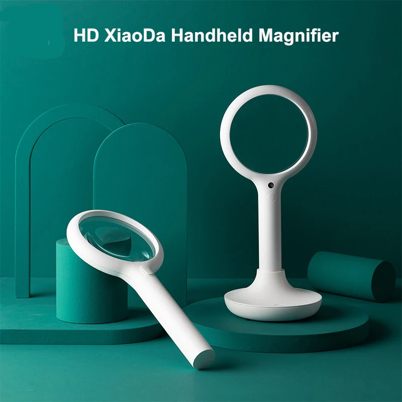 Xiaoda 3X Smart Gravity Sensor Handheld Magnifier Optical Glass Lens Loupe LED Lights Auto Adjust Brightness Night Light
Xiaoda 3X Smart Gravity Sensor Handheld Magnifier Optical Glass Lens Loupe LED Lights Auto Adjust Brightness Night Light