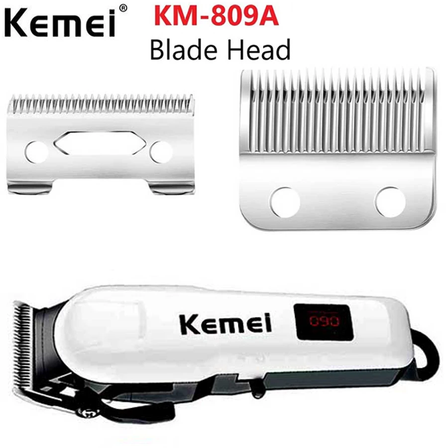 KM-809A Professional Hair Clipper Blade Professional Stagger-Tooth 2-Hole Clipper Blade Carton Steel Clipper Accessories
KM-809A Professional Hair Clipper Blade Professional Stagger-Tooth 2-Hole Clipper Blade Carton Steel Clipper Accessories