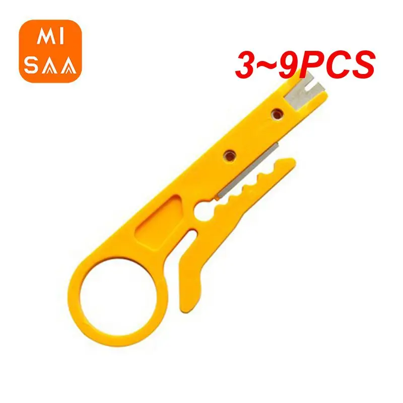 

3~9PCS Wire Cutter Crimping Tool Wire Stripper Knife Cable Stripping Portable Home Accessories Tools Crimper Pliers Cut Line