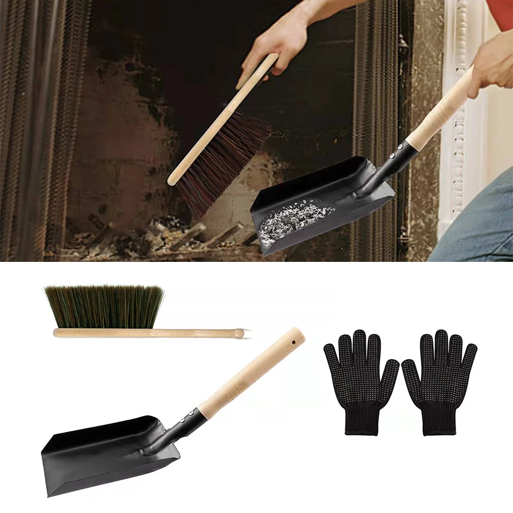 Fireplace cleaning Coal Spatula Stove Brush gloves for Sweeping cleaning Kitchen Grill Non-stick Cookware Household Scoop Tool
Fireplace cleaning Coal Spatula Stove Brush gloves for Sweeping cleaning Kitchen Grill Non-stick Cookware Household Scoop Tool