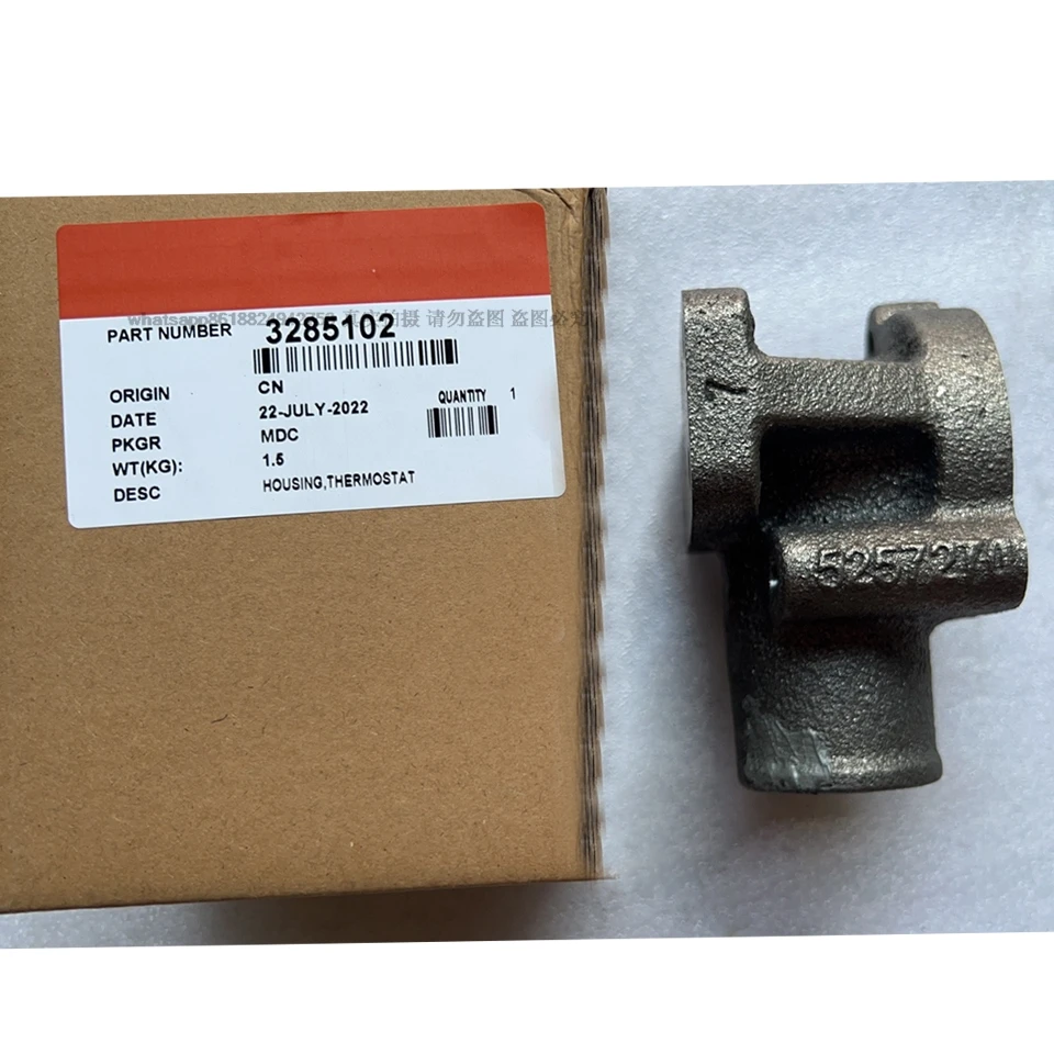 6BT 6BT5.9 3285102 3903756 5257270 DCEC 4B3.9 for Cummins Diesel engine Thermostat Housing 3285102 3914409 3903756 5257270
6BT 6BT5.9 3285102 3903756 5257270 DCEC 4B3.9 for Cummins Diesel engine Thermostat Housing 3285102 3914409 3903756 5257270