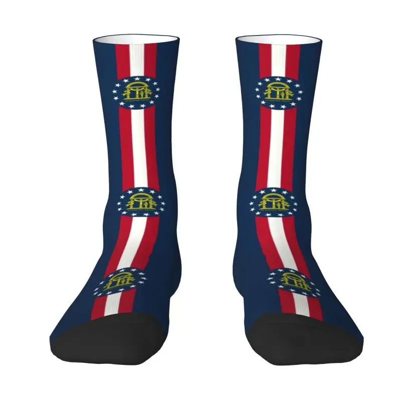 Cool Men's Subtle Georgia Flag Dress Socks Unisex Warm Breathbale 3D Printed Georgian Patriotic Crew Socks
Cool Men's Subtle Georgia Flag Dress Socks Unisex Warm Breathbale 3D Printed Georgian Patriotic Crew Socks