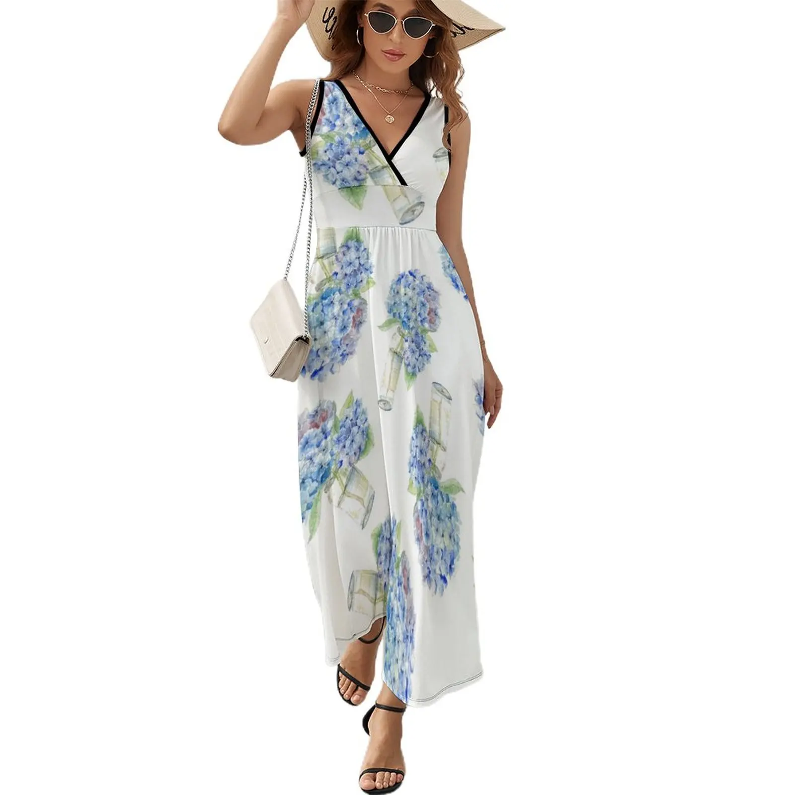 Blue Hydrangea, Still Life Sleeveless Dress women's clothing trend 2024 Dress women Elegant gown Party dresses
Blue Hydrangea, Still Life Sleeveless Dress women's clothing trend 2024 Dress women Elegant gown Party dresses
