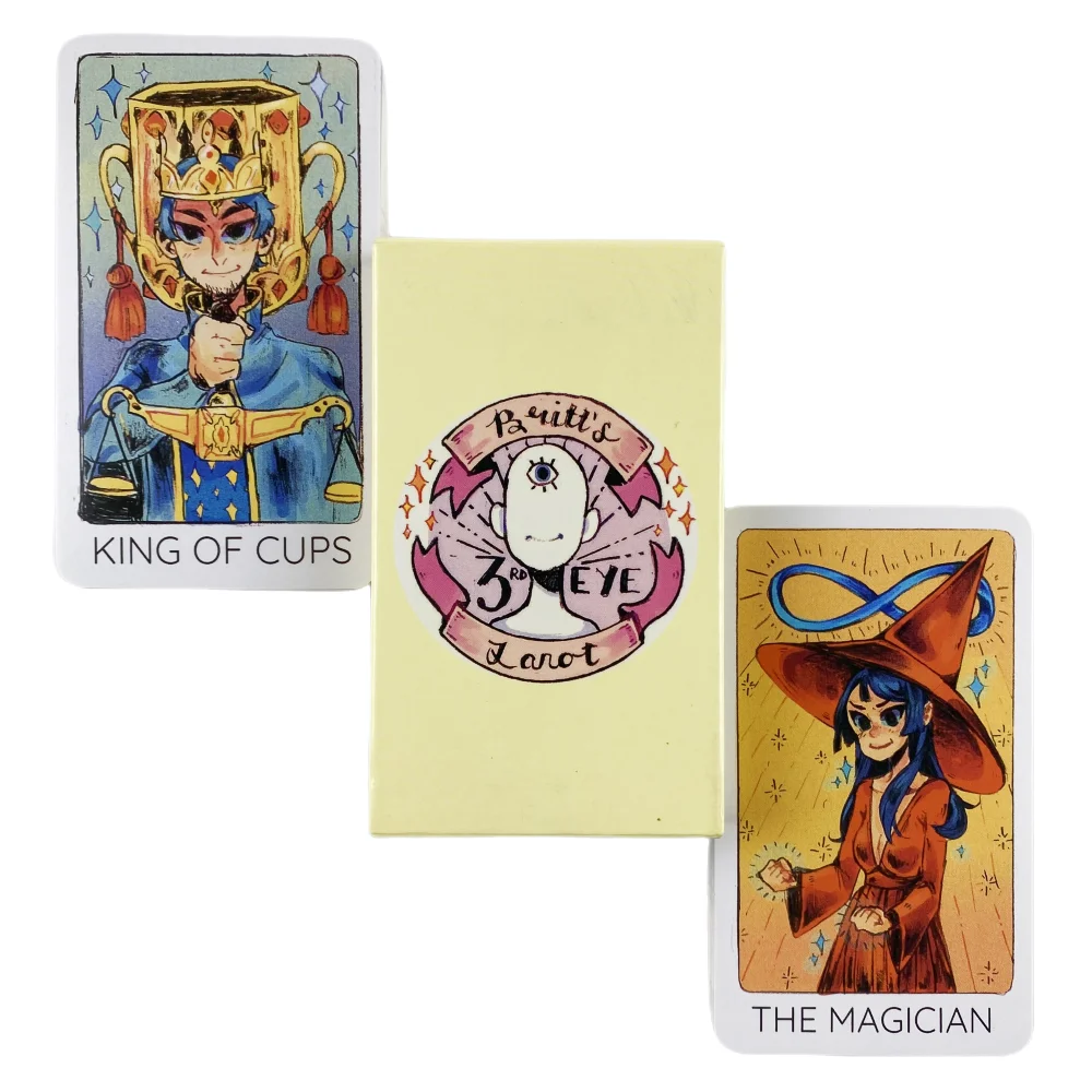 Hot Sell Deck Britt's Third Eye Tarot Card Oracle Friends Party Board Game Divination Fate
Hot Sell Deck Britt's Third Eye Tarot Card Oracle Friends Party Board Game Divination Fate