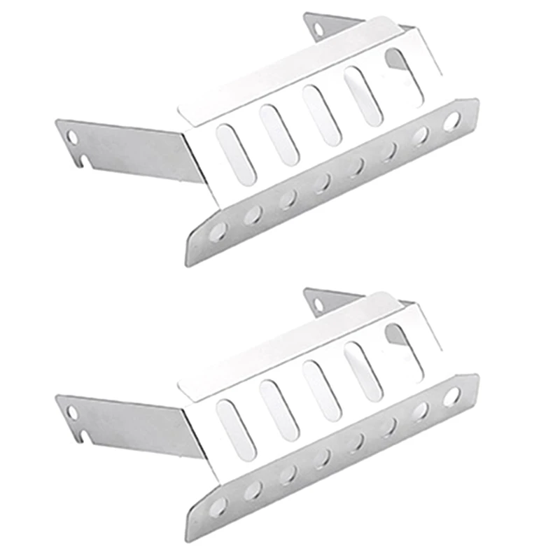 2X Stainless Steel Chassis Armor Front Protector Plate For MN D90 D99 MN99S 1/12 RC Car Upgrade Parts
2X Stainless Steel Chassis Armor Front Protector Plate For MN D90 D99 MN99S 1/12 RC Car Upgrade Parts