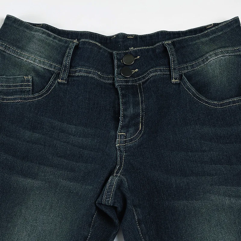 2000s Clothes Y2k Low Rise Boot Cut Jeans Woman Casual Black Striped Denim Trousers Streetwear Flare Pants P77-DD25 265 S2cfed91528c4413ea01bcca7beb89e90o