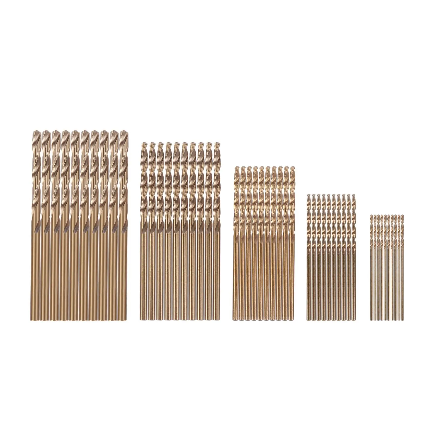50Pcs Drillforce Tools M35 Cobalt Drill Bit Set,Hss-Co Drill Set 1-3Mm,For Drilling On Hardened Steel, Cast Iron&Stainless Steel
50Pcs Drillforce Tools M35 Cobalt Drill Bit Set,Hss-Co Drill Set 1-3Mm,For Drilling On Hardened Steel, Cast Iron&Stainless Steel