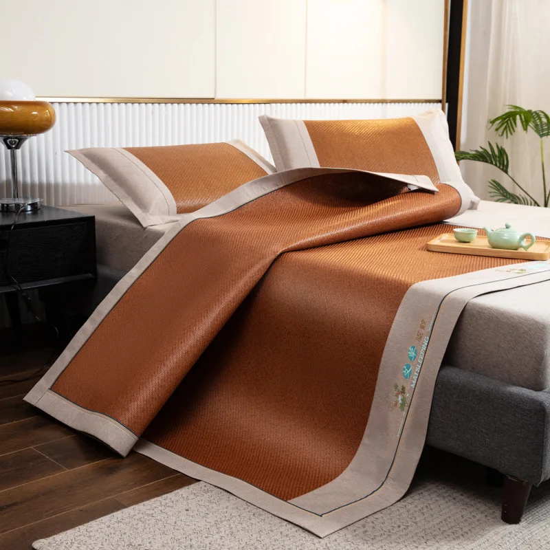 Summer Indonesian Rattan Mat Double-sided Cool Mat Student Dormitory Single Seat Family Lunch Mat Air-conditioned Cool Mat
Summer Indonesian Rattan Mat Double-sided Cool Mat Student Dormitory Single Seat Family Lunch Mat Air-conditioned Cool Mat