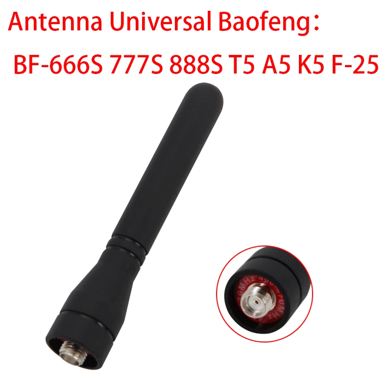 1/5 PCS Soft Antenna T5 SMA-F Female For Baofeng UV-5R UV-82 82L BF-888S Max Power 10W Impedance 50 OHM HOT SELL NEW BRAND
1/5 PCS Soft Antenna T5 SMA-F Female For Baofeng UV-5R UV-82 82L BF-888S Max Power 10W Impedance 50 OHM HOT SELL NEW BRAND