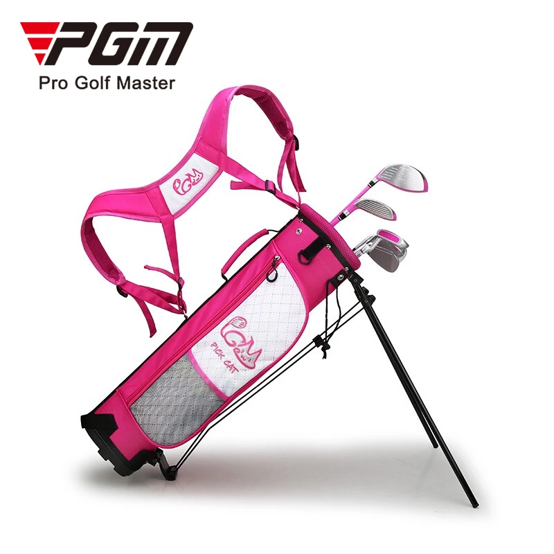 

PGM Teen Kids Golf Bag Kids Stand Gun Bag Portable shoulder strap