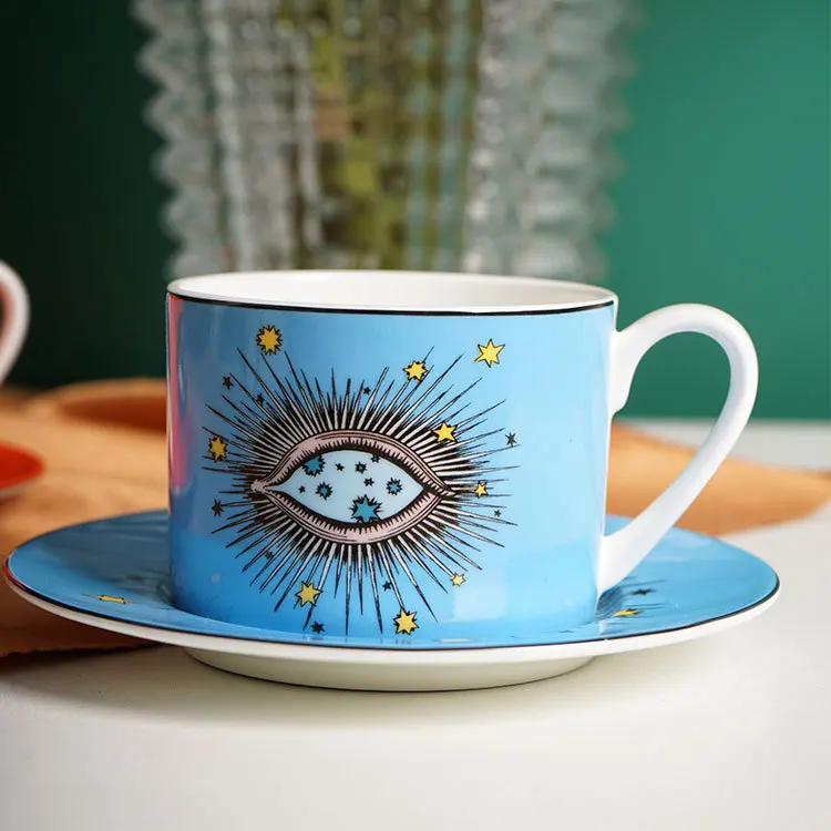 New Eye Mug Coffee Set Set Ceramic Water Cup European Creative Household Tableware Afternoon Tea Cup
New Eye Mug Coffee Set Set Ceramic Water Cup European Creative Household Tableware Afternoon Tea Cup
