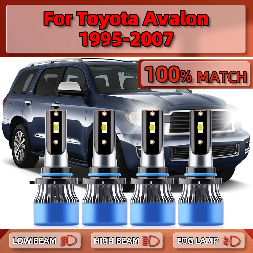 Canbus LED Headlight Bulbs 40000LM HB3 9005 HB4 9006 Turbo Auto Light 12V 6000K For Toyota Avalon 1995-2003 2004 2005 2006 2007
Canbus LED Headlight Bulbs 40000LM HB3 9005 HB4 9006 Turbo Auto Light 12V 6000K For Toyota Avalon 1995-2003 2004 2005 2006 2007