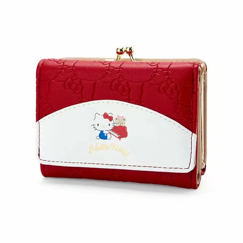 Sanrio Hello Kitty Wallet Kawaii Kuromi Bag Casual Fashion PU Leather Wallet Cute Card Bags Birthday Gifts
Sanrio Hello Kitty Wallet Kawaii Kuromi Bag Casual Fashion PU Leather Wallet Cute Card Bags Birthday Gifts