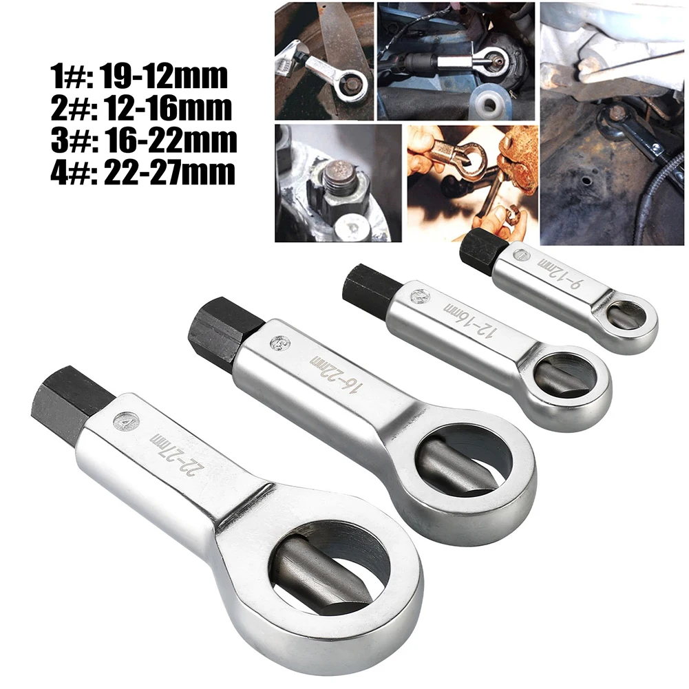 Nut Splitter Breaker Remover Extractor Tools 9-12 12-16 16-22 22-27mm Nut Splitting Wrench Screw Rust Resistant Damaged Remover
Nut Splitter Breaker Remover Extractor Tools 9-12 12-16 16-22 22-27mm Nut Splitting Wrench Screw Rust Resistant Damaged Remover