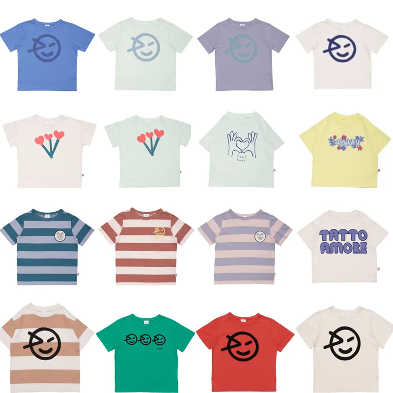 Kids T Shirts Wyn Brand New Summer Boys Girls Cute Print Short Sleeve Tops Tees for Baby Child Toddler Cotton Outwear Clothing
Kids T Shirts Wyn Brand New Summer Boys Girls Cute Print Short Sleeve Tops Tees for Baby Child Toddler Cotton Outwear Clothing