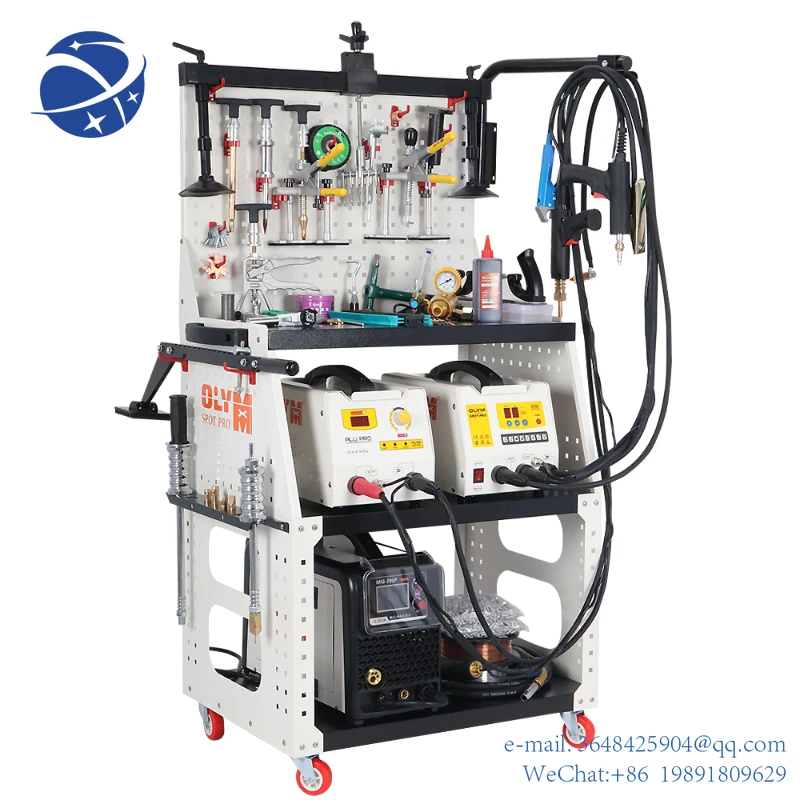 YYHCHigh configuration Intelligent spot welding dent puller car body dent repair machine for steel aluminum
YYHCHigh configuration Intelligent spot welding dent puller car body dent repair machine for steel aluminum