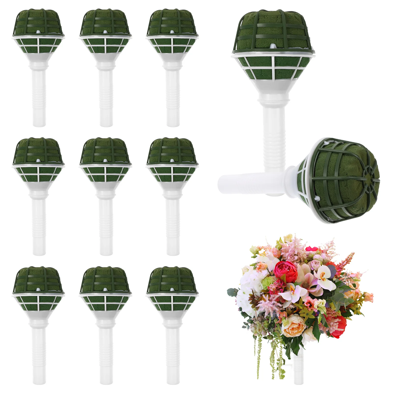 Flower Handle Wedding Holder Artificial Flowers Floral with Mud Bouquet Holders Bride
Flower Handle Wedding Holder Artificial Flowers Floral with Mud Bouquet Holders Bride