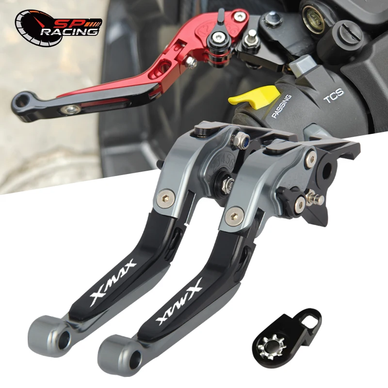 

For YAMAHA XMAX300 125 250 400 2017-2022 Motorcycle Accessories Adjustable Parking Handle Clutch Brake Lever with Parking Lock