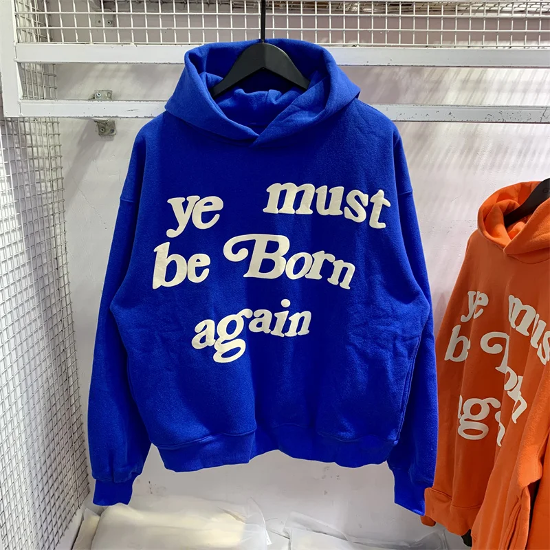 Washed Foam CPFM Ye Must be Born Again Letter Printing Loose Fashion Hoodie Men's and Women's Pullover Sweater
Washed Foam CPFM Ye Must be Born Again Letter Printing Loose Fashion Hoodie Men's and Women's Pullover Sweater