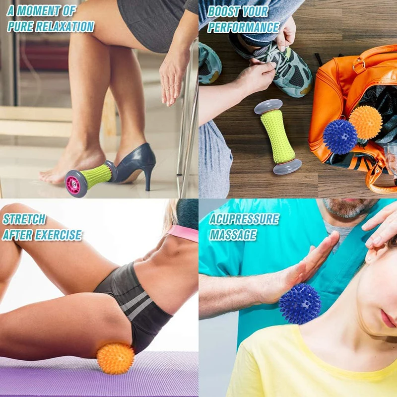 Foot Massage Roller Spiky Ball Foot Pain Relief Massager Relieve Plantar Fasciitis Heel Foot Arch Pain Relax Shoulder Leg Back 3 Mallzona S2d074cafeb804fe79a527eca31dc3955O Foot Massage Roller Spiky Ball Foot Pain Relief Massager Relieve Plantar Fasciitis Heel Foot Arch Pain Relax Shoulder Leg Back Mallzona