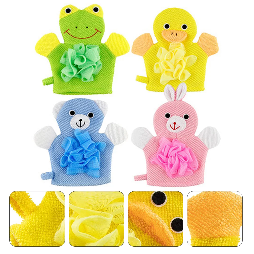 Mens Body Wash Bath Sponge 4Pcs Bath Bathrooms And Modern Accessoriess Cartoon Duck Frog Rabbit Scrubbing Cleaning Gloves 
Mens Body Wash Bath Sponge 4Pcs Bath Bathrooms And Modern Accessoriess Cartoon Duck Frog Rabbit Scrubbing Cleaning Gloves