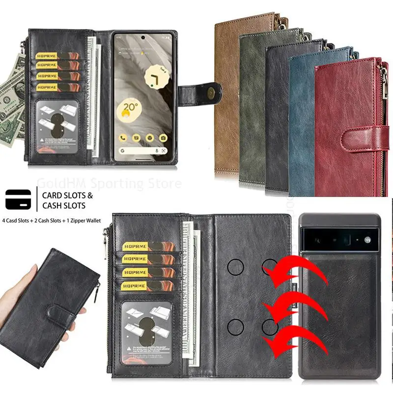 Magnetic Split Leather Flip Phone Case For Google Pixel 8 Pro ID Card Slot Wallet Pouch Cover For Pixel 7a 6a 5a 6 7 8 Pro Funda
Magnetic Split Leather Flip Phone Case For Google Pixel 8 Pro ID Card Slot Wallet Pouch Cover For Pixel 7a 6a 5a 6 7 8 Pro Funda