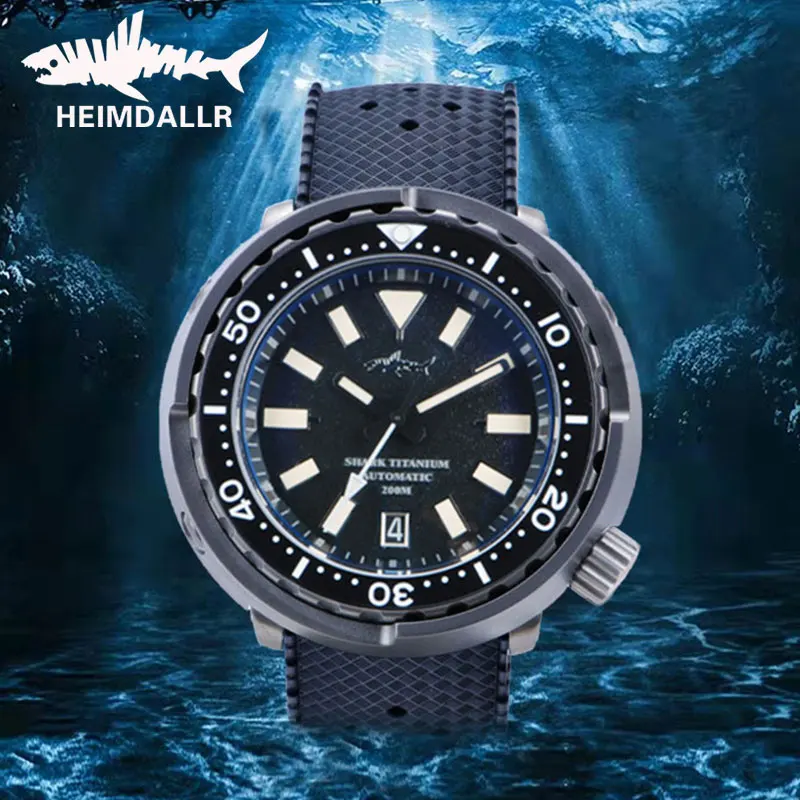 just buy it Heimdallr Men Diving Watch Tuna Military Automatic