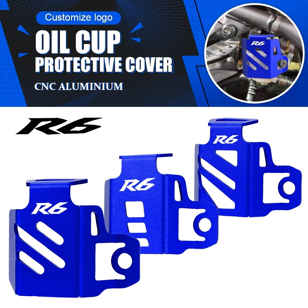 Motorcycle Accessories For Yamaha r6 YZF R6 2010-2023 YZF-R6 YZFR6 Rear Brake Fluid Reservoir Cover Guard Oil Cup Protector 2024
Motorcycle Accessories For Yamaha r6 YZF R6 2010-2023 YZF-R6 YZFR6 Rear Brake Fluid Reservoir Cover Guard Oil Cup Protector 2024
