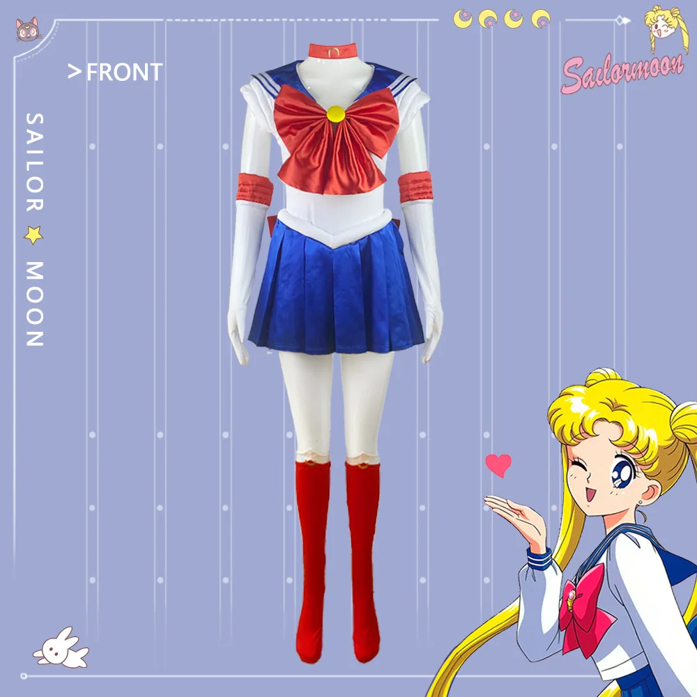Sailor Cosplay Anime Moon Women Set Tsukino Usagi Costume Kawaii Role Play Uniform Halloween Cute Girls Dress Suit Kid Costumes
Sailor Cosplay Anime Moon Women Set Tsukino Usagi Costume Kawaii Role Play Uniform Halloween Cute Girls Dress Suit Kid Costumes