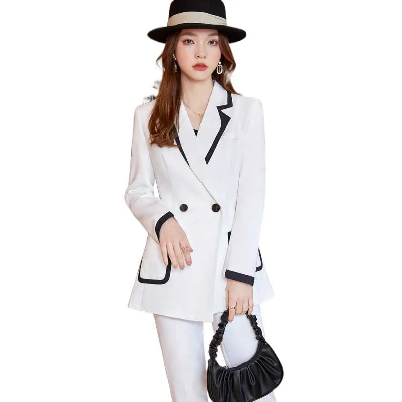 White Suits High End Temperament Casual Autumn New Fashion Business Slim Blazer And Pants Office Ladies Work Wear Green
White Suits High End Temperament Casual Autumn New Fashion Business Slim Blazer And Pants Office Ladies Work Wear Green