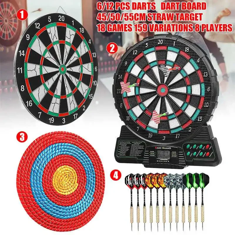 Automatic Scoring Dartboard Dart Board Game Set Household Wall Hanging Dual Dart Machine Set Indoor Outdoor Darts Target Board
Automatic Scoring Dartboard Dart Board Game Set Household Wall Hanging Dual Dart Machine Set Indoor Outdoor Darts Target Board