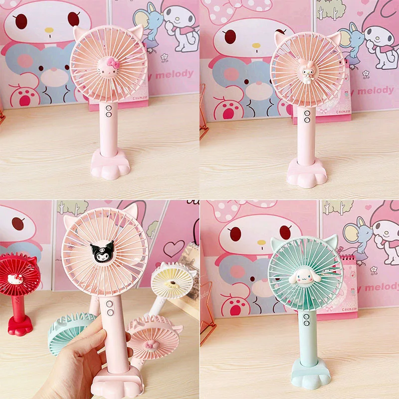 Мультяшный милый кавайный Sanrioed Cinnamoroll My Melody Hellokittys новый узор летний портативный мини-вентилятор с подсветкой
Мультяшный милый кавайный Sanrioed Cinnamoroll My Melody Hellokittys новый узор летний портативный мини-вентилятор с подсветкой