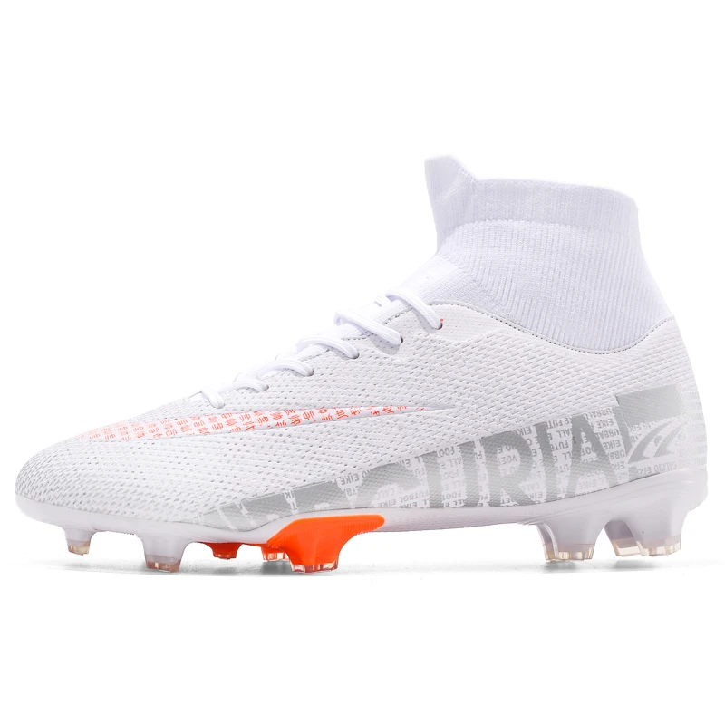 Men Soccer Shoes TF/FG High/Low Ankle Football Boots Male Outdoor Non-slip Grass Multicolor Training Match Sneakers EUR35-45 
Men Soccer Shoes TF/FG High/Low Ankle Football Boots Male Outdoor Non-slip Grass Multicolor Training Match Sneakers EUR35-45
