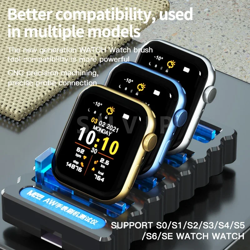 MaAnt AW Watch Brush Tester ibus apple watch S1-S2-S3-S4-S5-S6 AutoMatic Positioning One Click Brush Compatibility Strong
MaAnt AW Watch Brush Tester ibus apple watch S1-S2-S3-S4-S5-S6 AutoMatic Positioning One Click Brush Compatibility Strong
