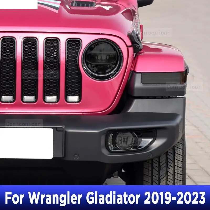 Передняя фара от царапин для Jeep Wrangler Gladiator 2019-2023, аксессуары для ремонта
Передняя фара от царапин для Jeep Wrangler Gladiator 2019-2023, аксессуары для ремонта