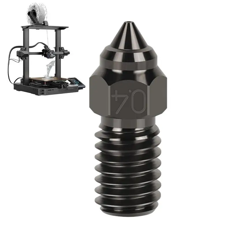 3D Printer Extruder Nozzles Extruder Hardened Steel High Speed Nozzle For 3D Printer Wear-Resistant 3D Printer Parts For 1.75mm
3D Printer Extruder Nozzles Extruder Hardened Steel High Speed Nozzle For 3D Printer Wear-Resistant 3D Printer Parts For 1.75mm