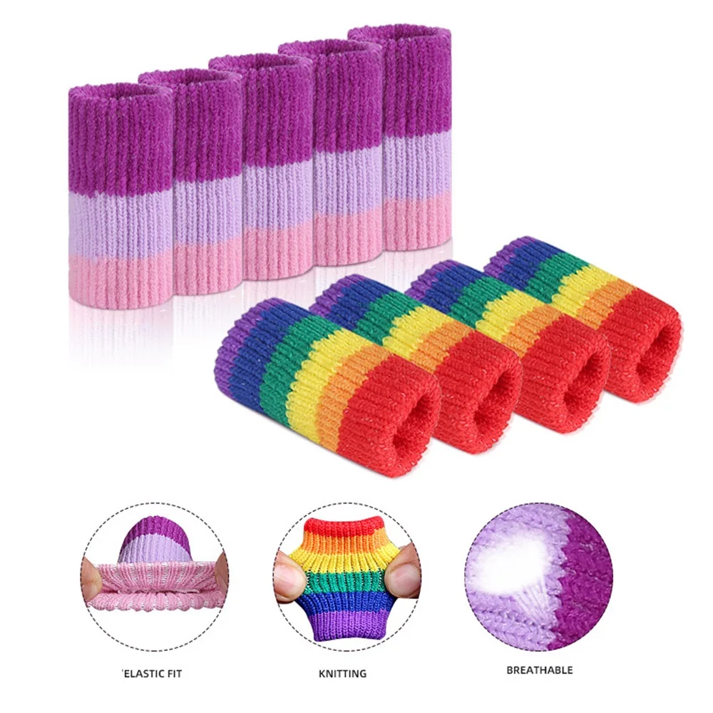 10pcs Finger Brace Splint Sleeve Thumb Support Protector Soft Comfortable Cushion Basketball Volleyball Badminton Tennis Sports
10pcs Finger Brace Splint Sleeve Thumb Support Protector Soft Comfortable Cushion Basketball Volleyball Badminton Tennis Sports