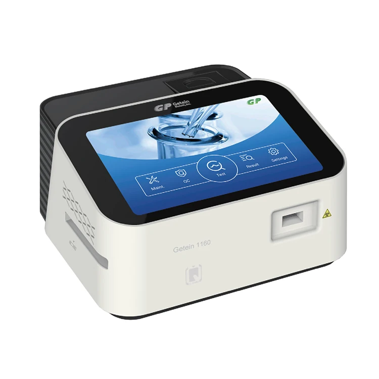 Hot sell Getein 1160 POCT Portable Multiple Channels Immunoassay Blood Test Analyzer Clinical Analytical Instrument
Hot sell Getein 1160 POCT Portable Multiple Channels Immunoassay Blood Test Analyzer Clinical Analytical Instrument