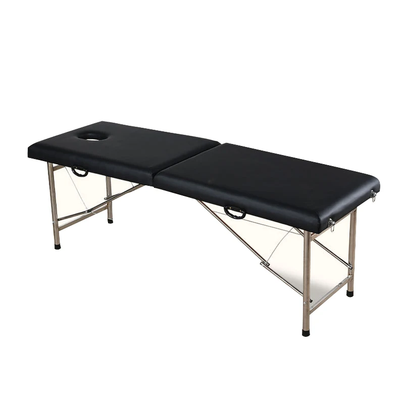 

Bestseller 2 Fold Portable Table For Salon Treatment Spa Beauty Wholesales Professional High Quality Massage Bed